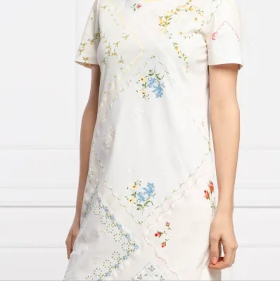 Tory Burch Handkerchief-Print T-Shirt Dress - Picture 10 of 12